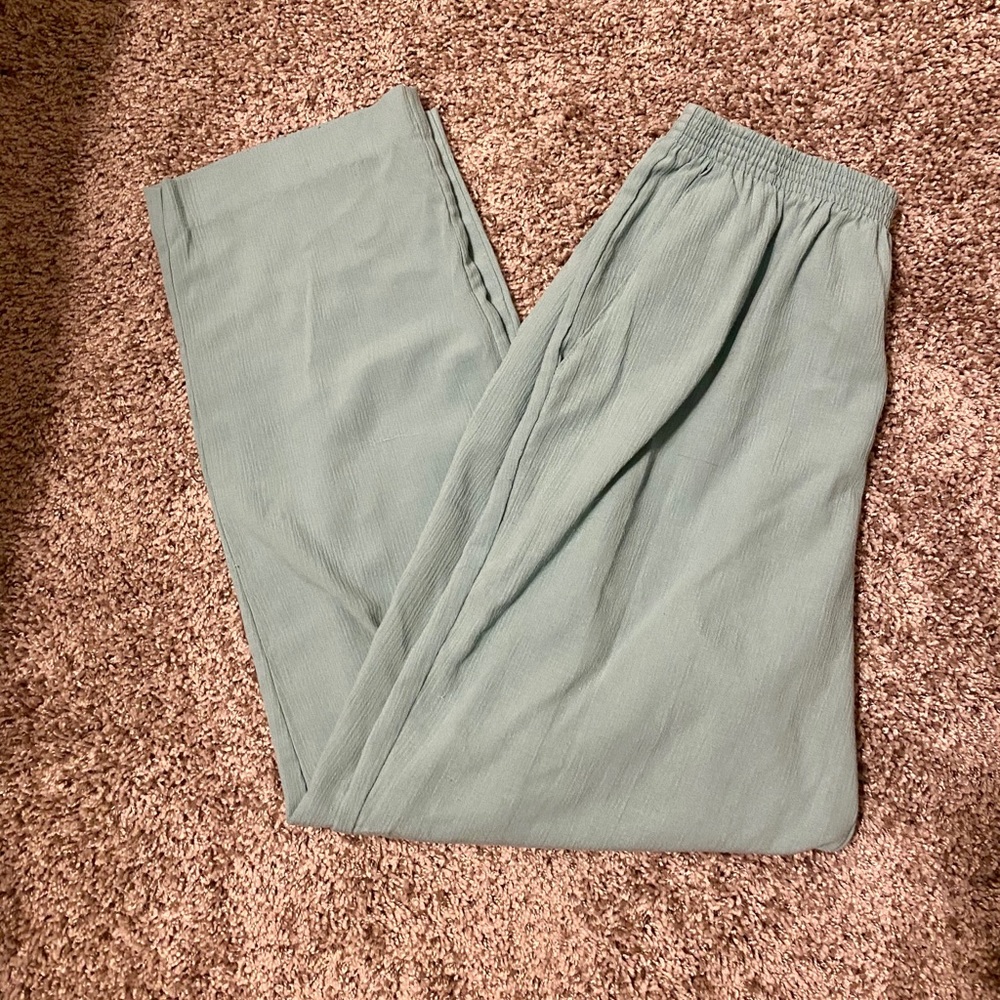 Alfred Dunner Sage/Teal Pant